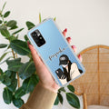 Stylish Girl With Cap Customize Transparent Silicon Case For Mi 11i