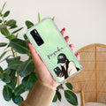 Cute Bunny Customize Transparent Silicon Case For Vivo V20 SE