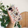 Summer Camera Transparent Silicon Case For Google Pixel 8 5G