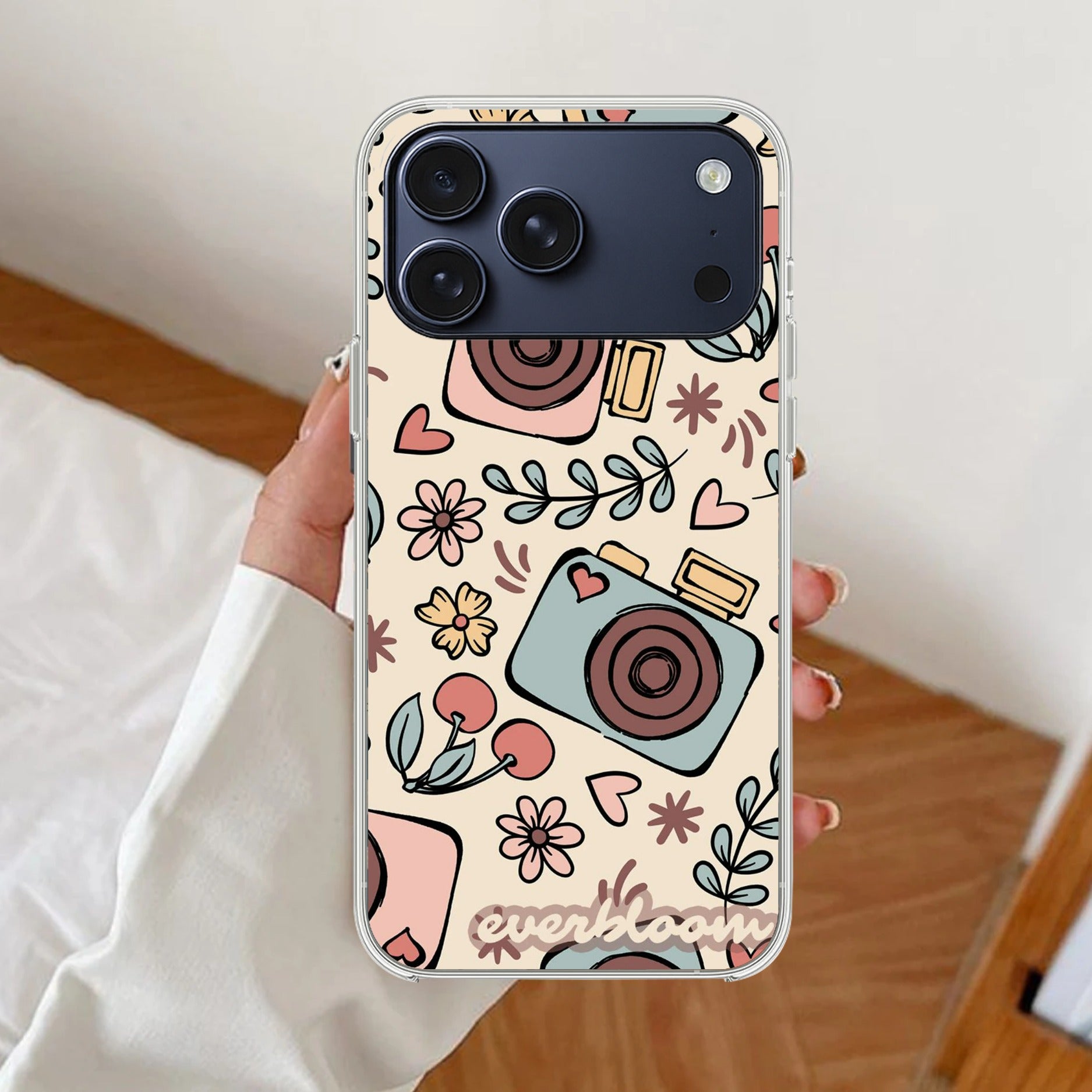 Summer Camera Anti Yellow Clear Case For iPhone 17 Pro Max