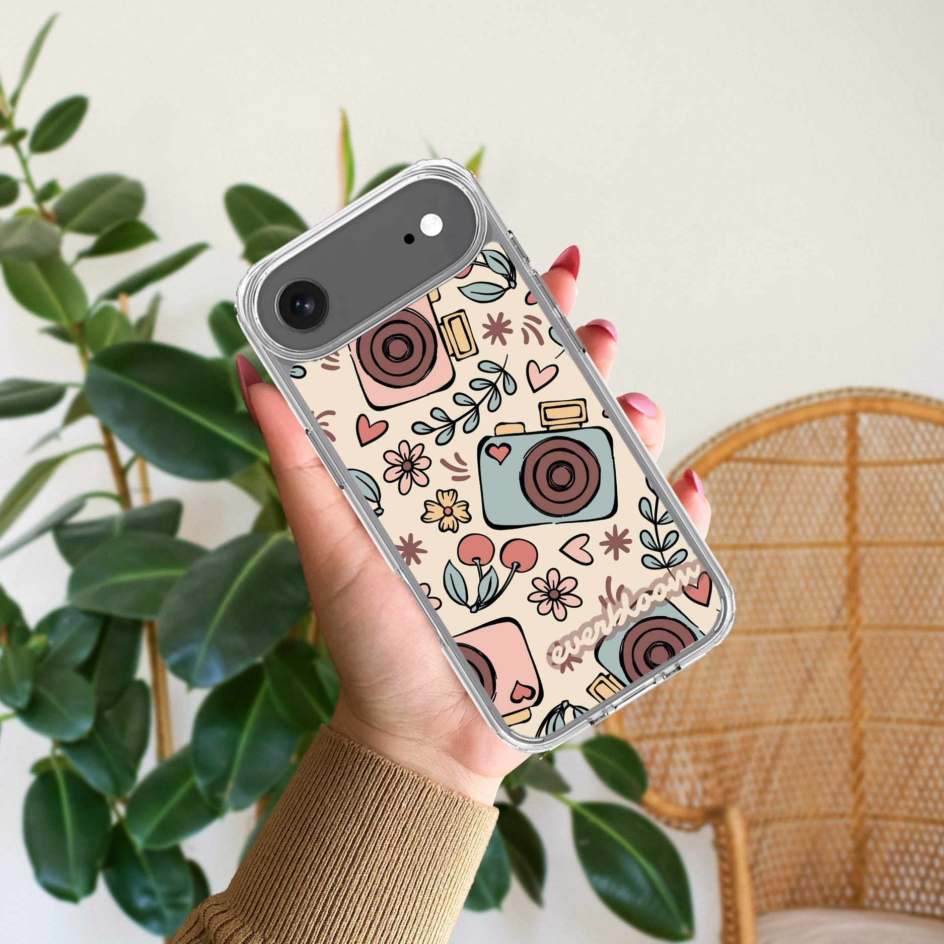 Summer Camera Anti Yellow Clear Case For iPhone Air