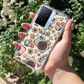 Summer Camera Transparent Silicon Case For iQOO Z7s 5G