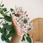 Summer Camera Transparent Silicon Case For Vivo V23 Pro 5G