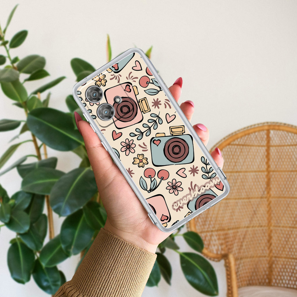 Summer Camera Anti Yellow Case For Motorola Edge 40 Neo 5G