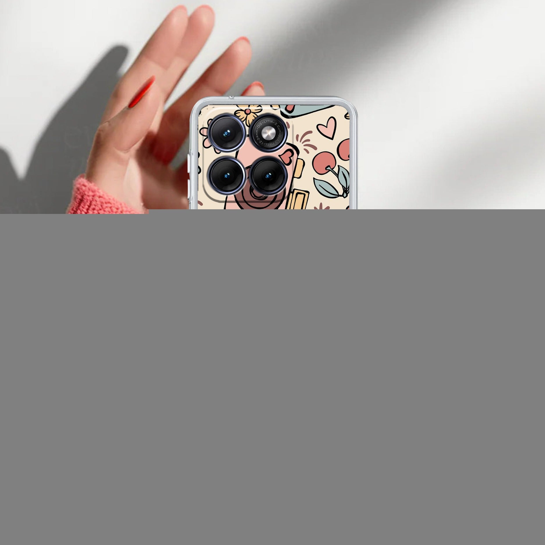 Summer Camera Anti Yellow Case For Motorola Edge 60 Pro 5G