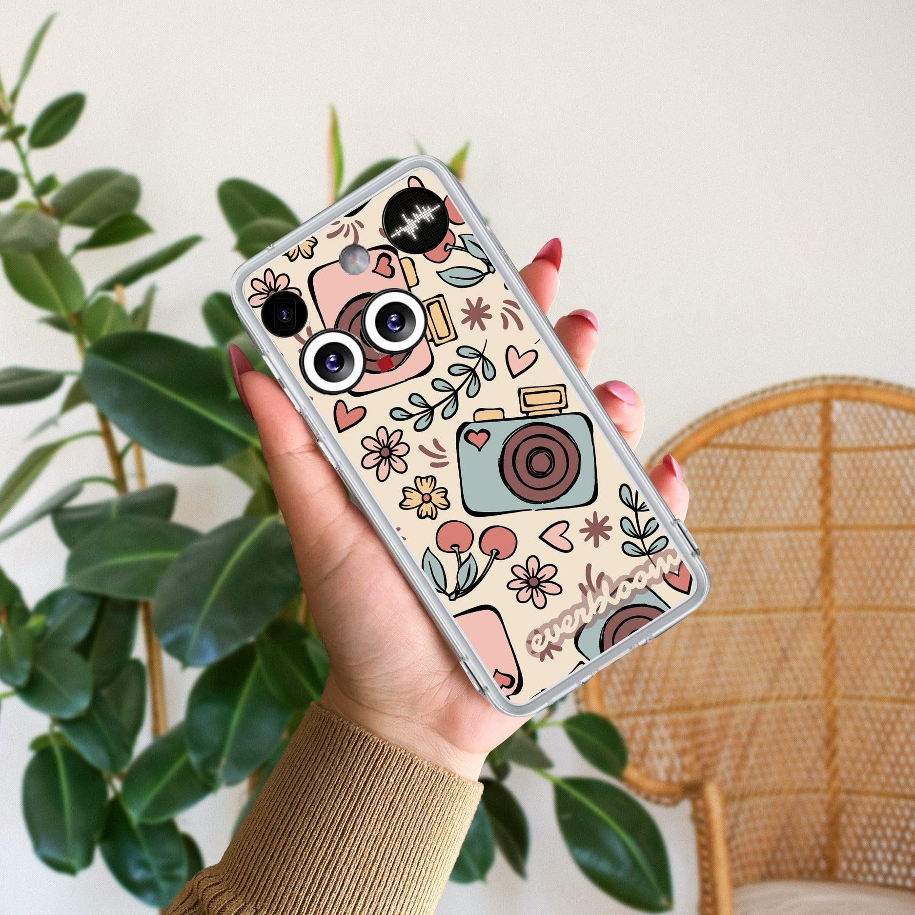 Summer Camera Anti Yellow Case For Nothing Phone 3