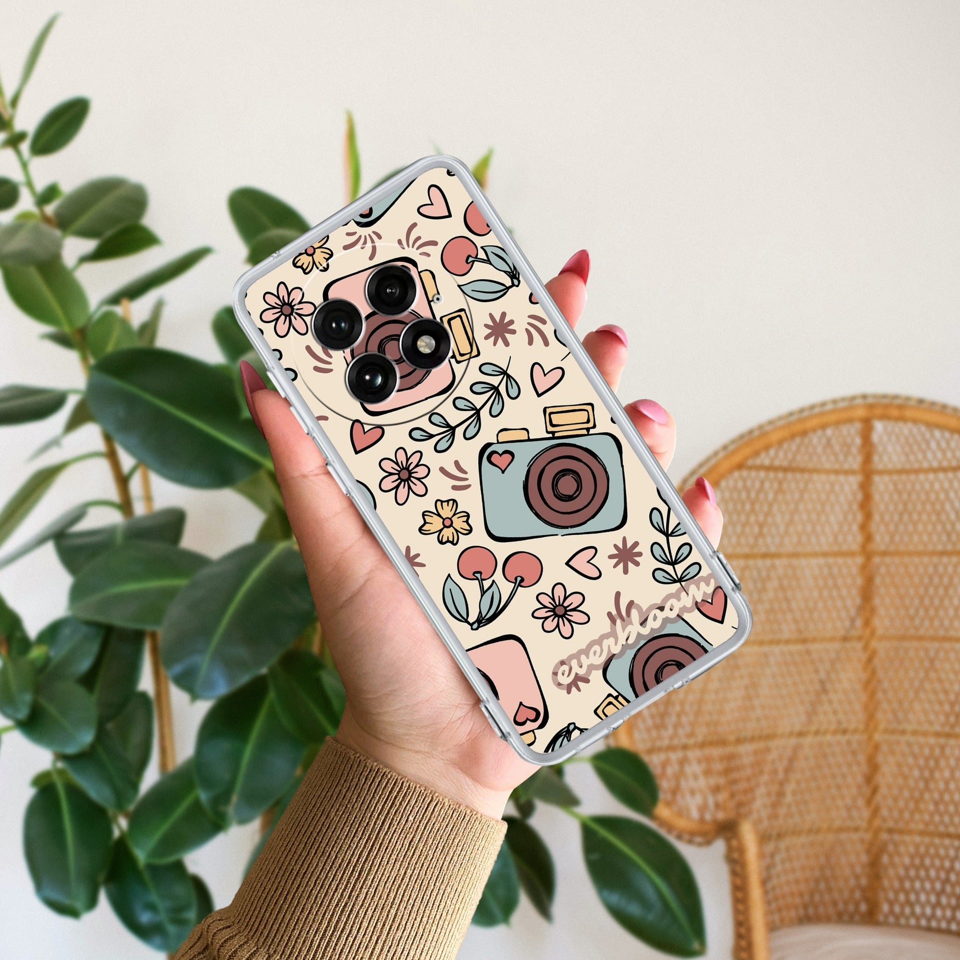 Summer Camera Anti Yellow Case For OnePlus 13 5G
