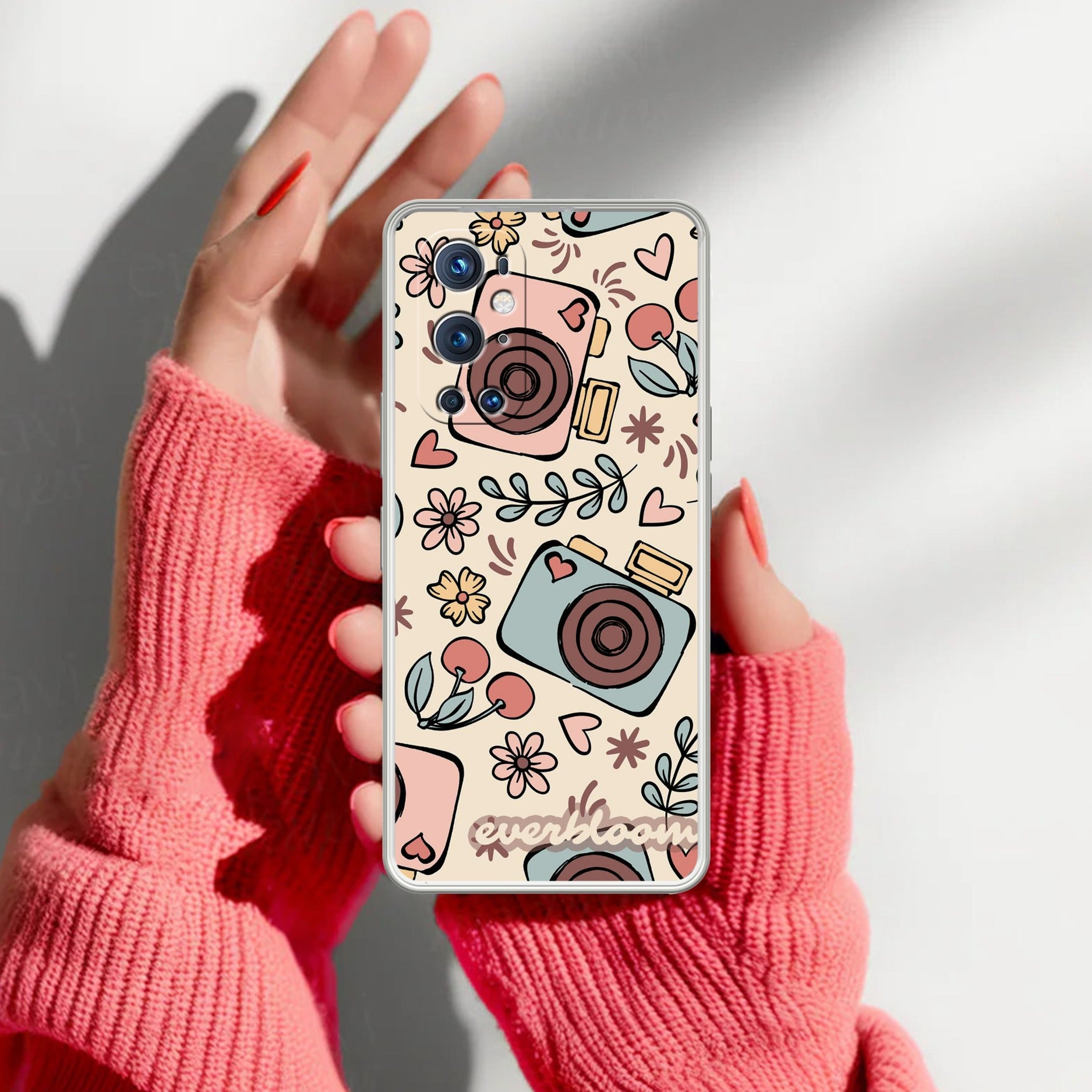 Summer Camera Anti Yellow Case For OnePlus 9 Pro