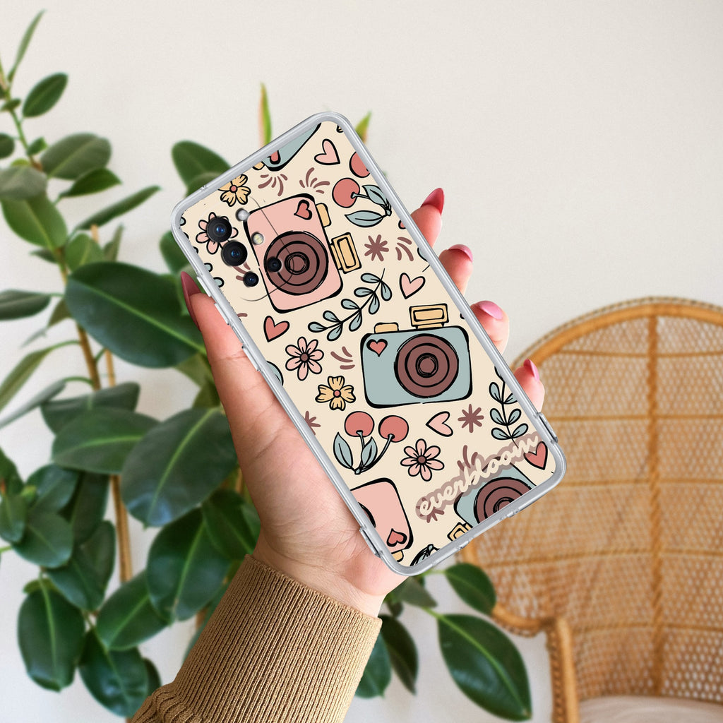 Summer Camera Anti Yellow Case For OnePlus 8t / OnePlus 9R