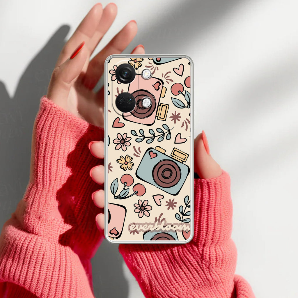 Summer Camera Anti Yellow Case For OnePlus Nord 3 5G