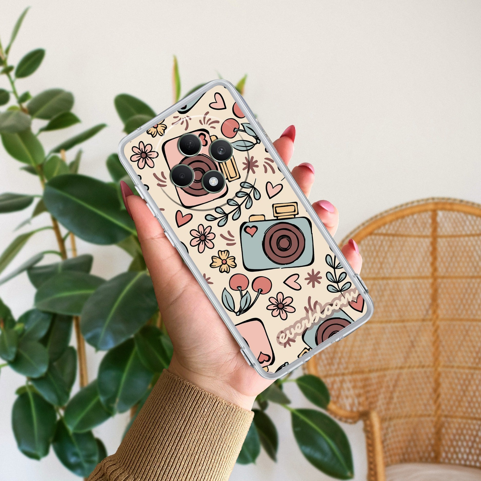 Summer Camera Anti Yellow Case For Oppo F27 Pro Plus 5G