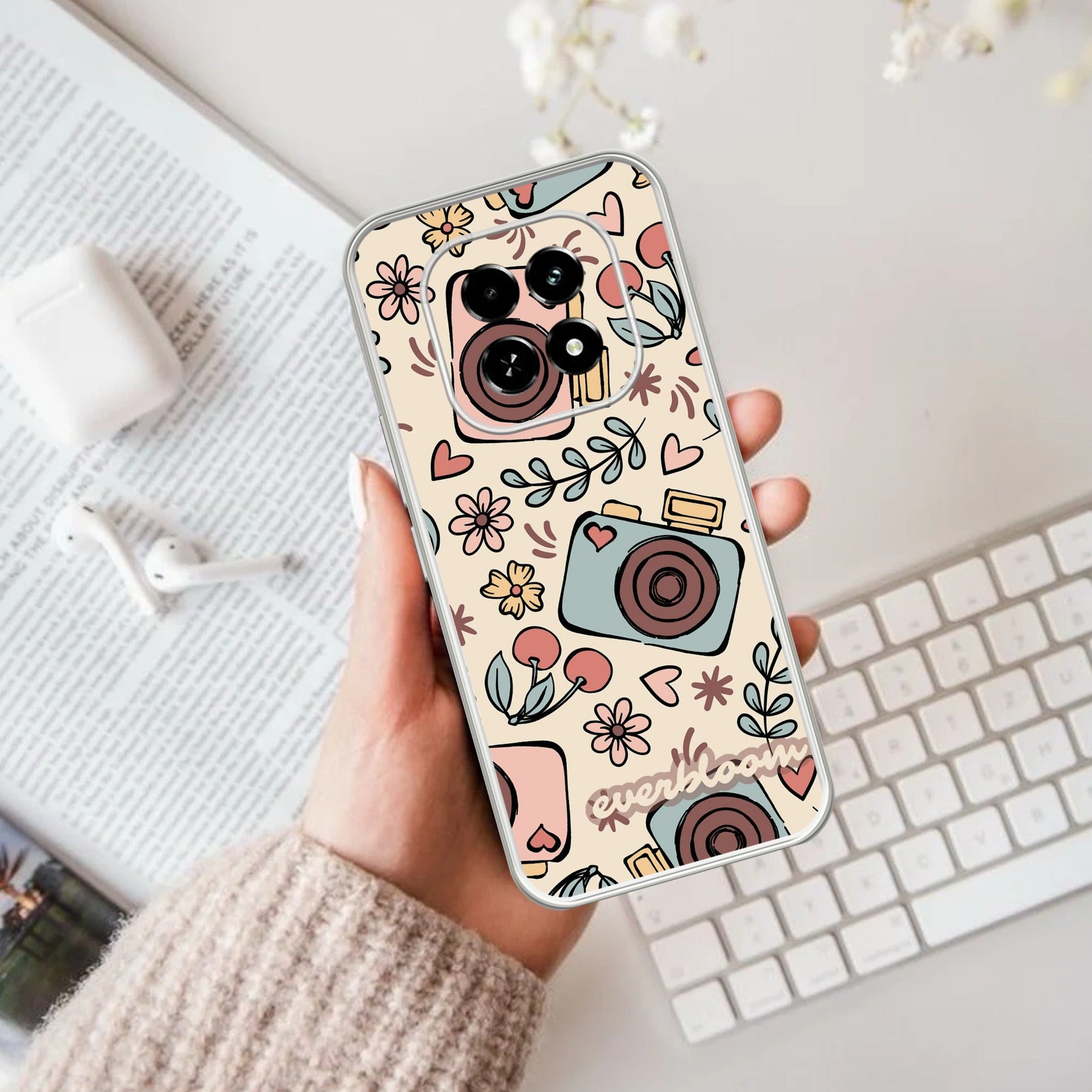 Summer Camera Anti Yellow Case For Oppo F29 5G