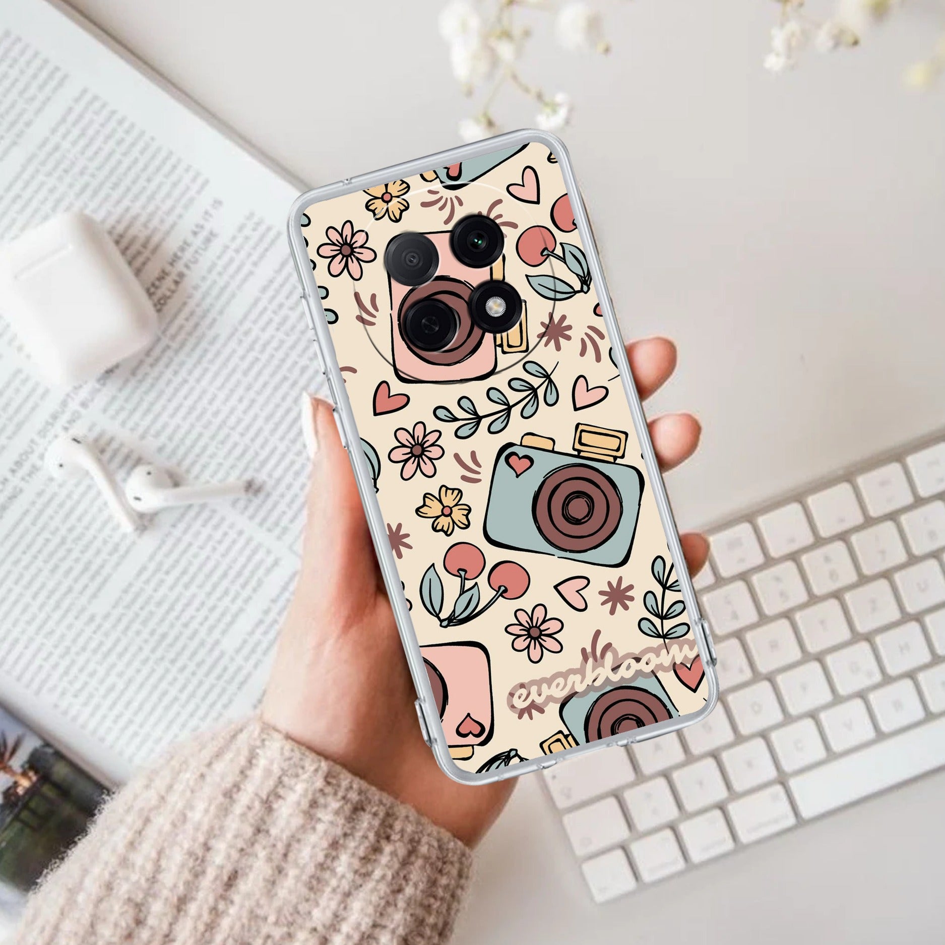 Summer Camera Anti Yellow Case For Oppo F29 Pro 5G