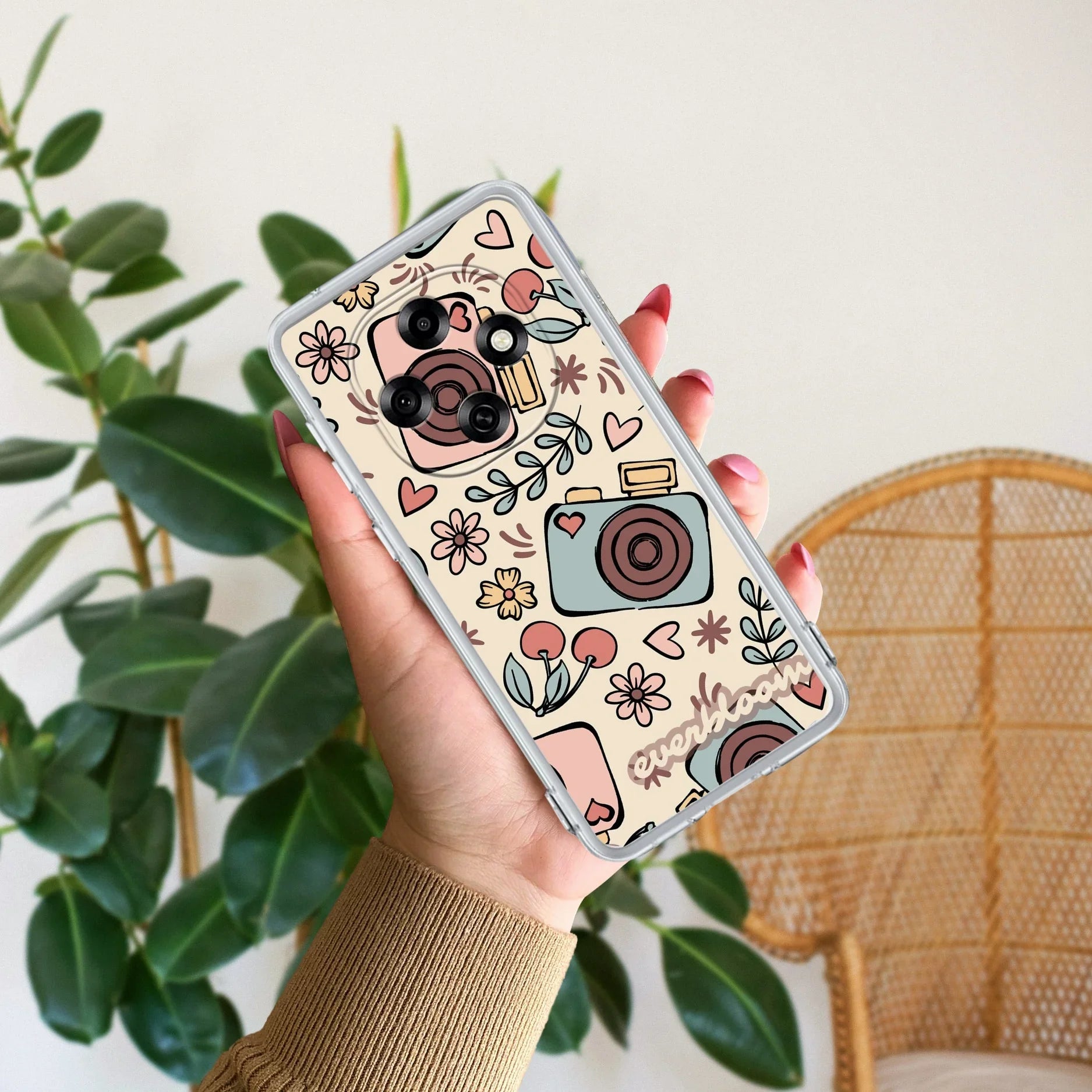 Summer Camera Anti Yellow Case For Oppo F31 Pro 5G