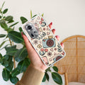 Summer Camera Transparent Silicon Case For Oppo Reno 11 5G