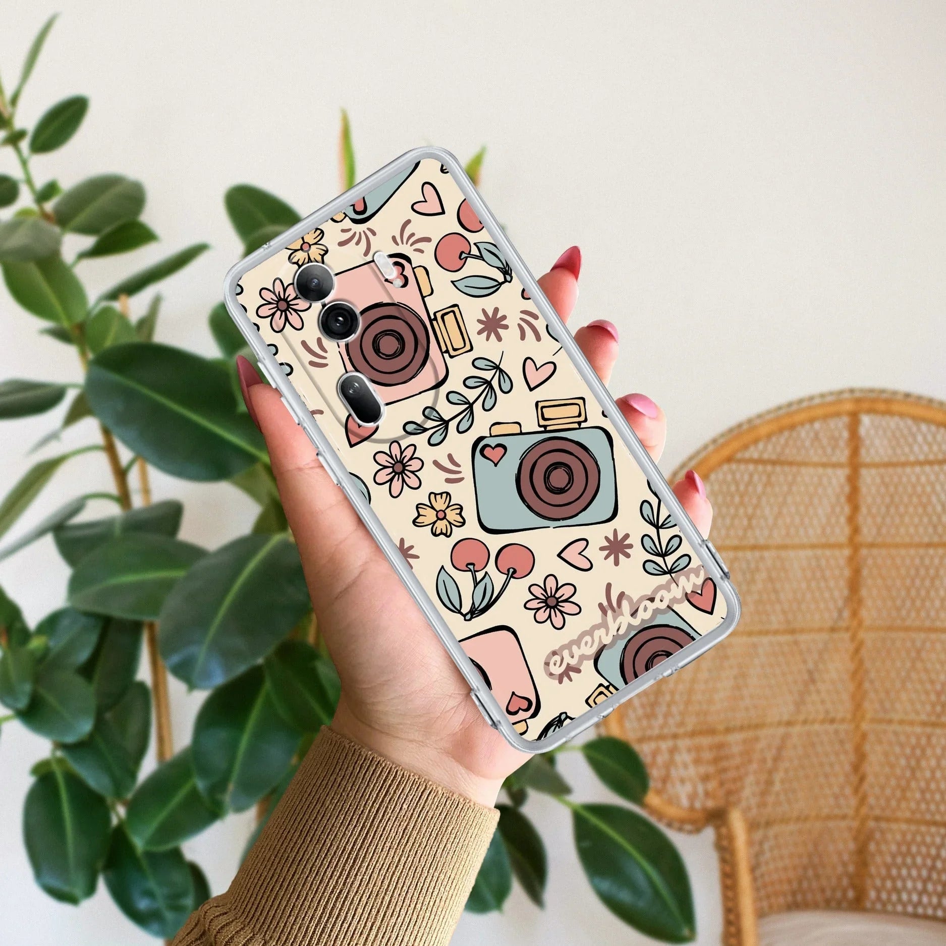 Summer Camera Anti Yellow Case For Oppo Reno 11 Pro 5G