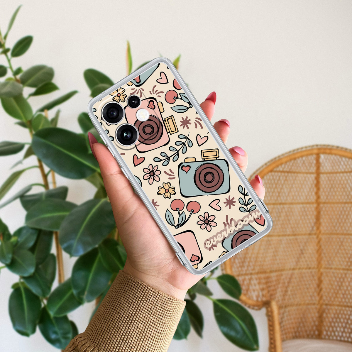 Summer Camera Anti Yellow Case For Oppo Reno 16 5G