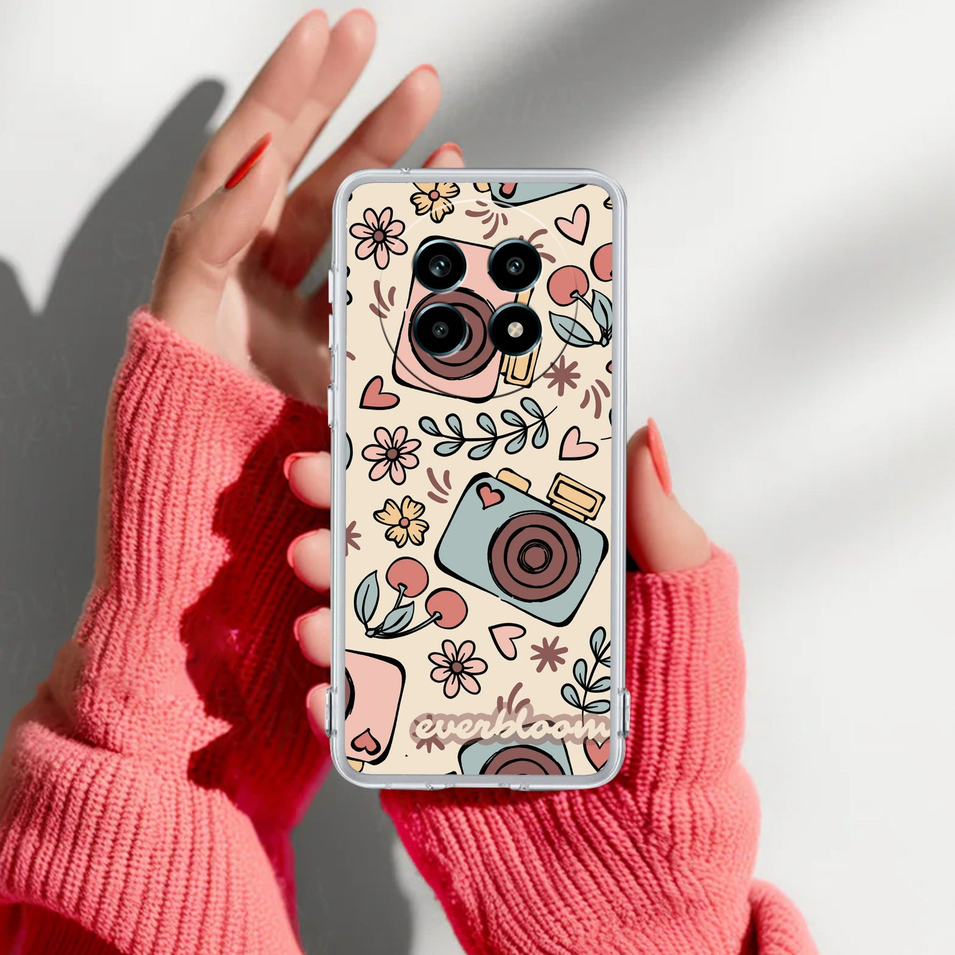 Summer Camera Anti Yelllow Case For Realme 14 Pro Lite 5G