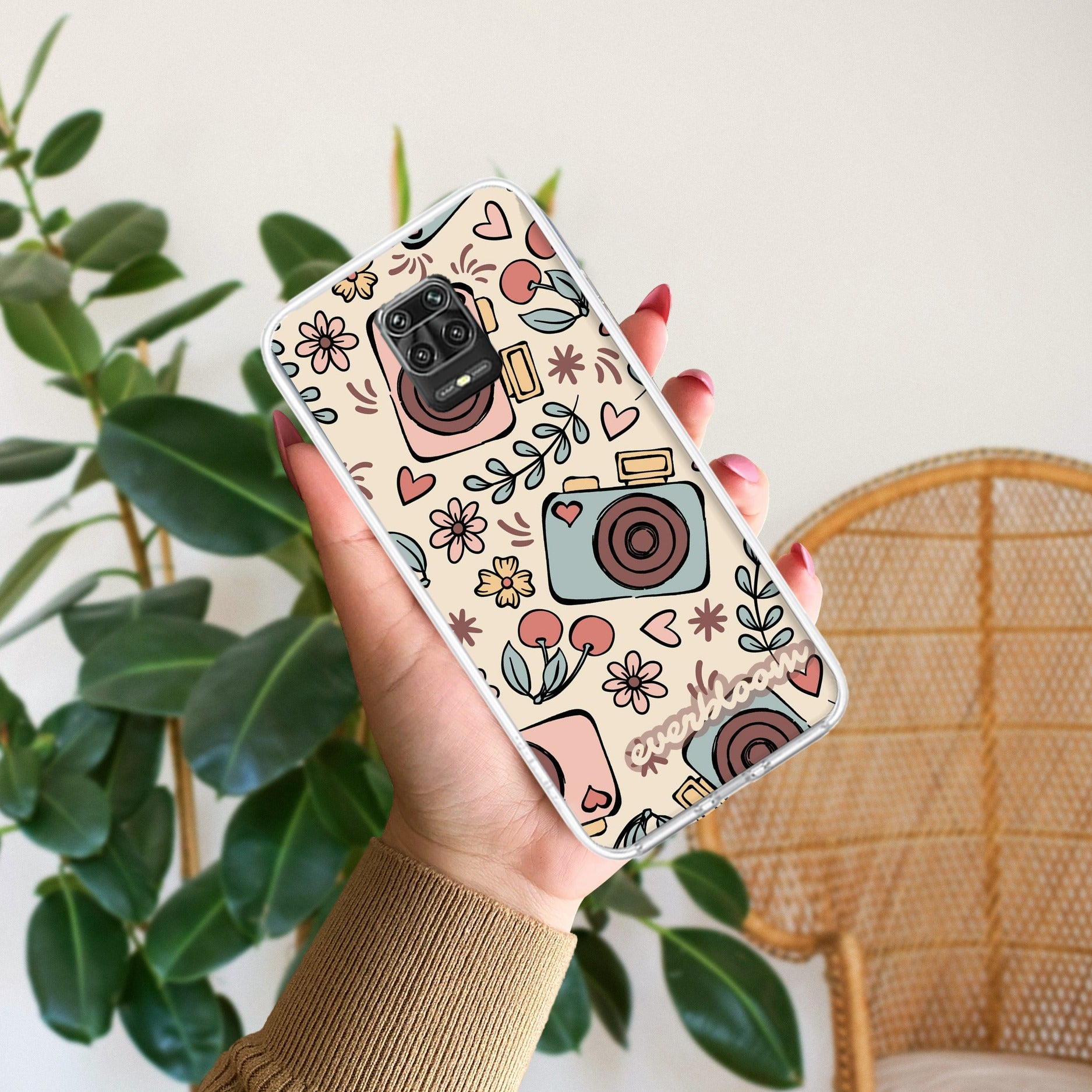 Summer Camera Anti Yellow Case For Redmi Note 9 Pro Max
