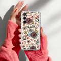 Summer Camera Transparent Silicon Case For Samsung Galaxy F54 / M54