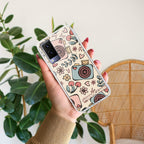 Summer Camera Transparent Silicon Case For Vivo V21e 5G