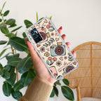 Summer Camera Transparent Silicon Case For Vivo V23E