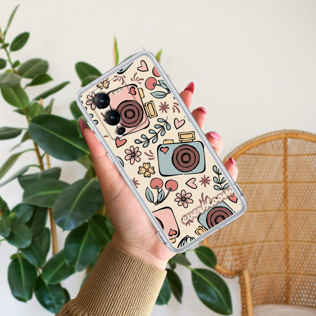 Summer Camera Anti Yellow Case For Vivo V25 Pro 5G