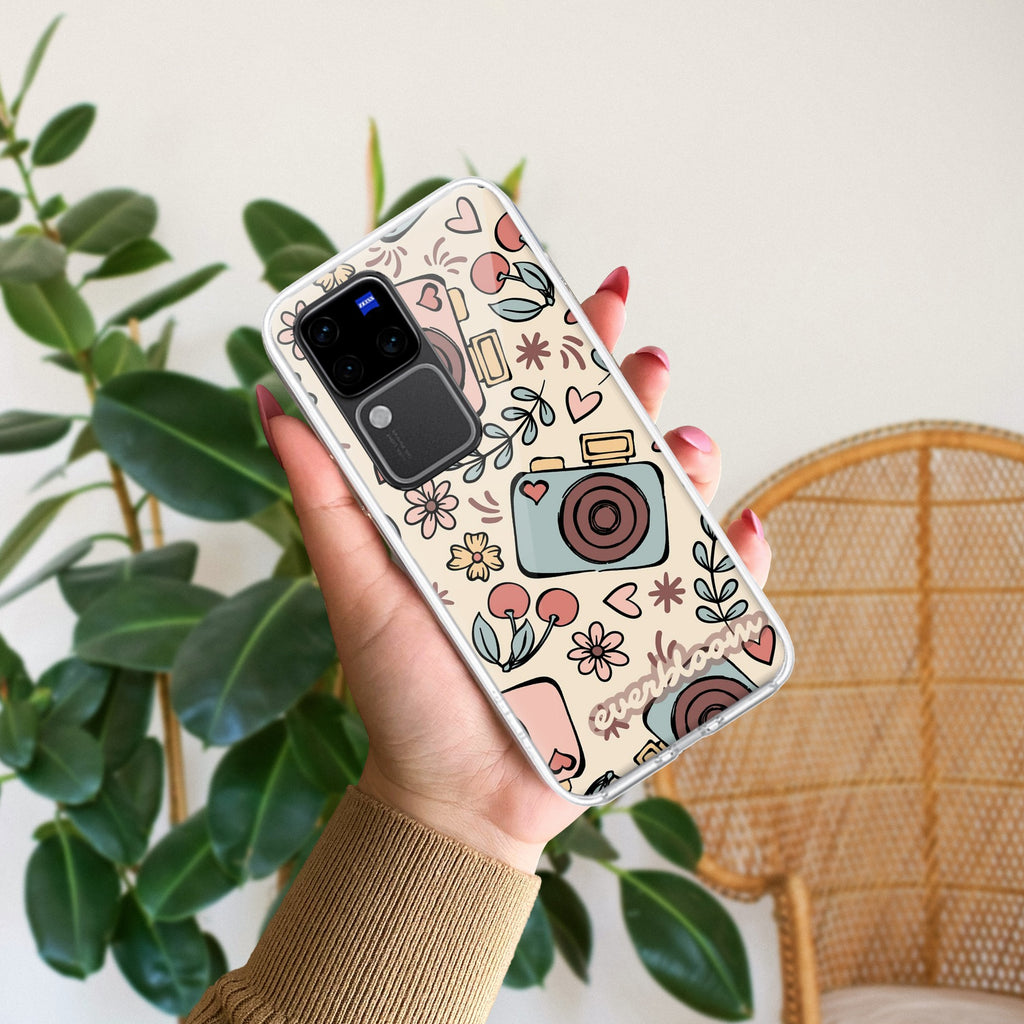 Summer Camera Anti Yellow Case For Vivo V30 Pro 5G