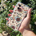 Summer Camera Transparent Silicon Case For Vivo Y73