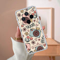 Summer Camera Transparent Silicon Case For Vivo X200 5G