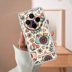 Summer Camera Transparent Silicon Case For Vivo T4x 5G