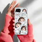 Super Girl Anti Yellow Clear Case For iPhone 17e