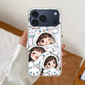 Super Girl Anti Yellow Clear Case For iPhone 17 Pro Max
