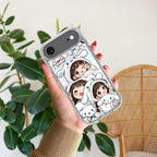 Super Girl Transparent Silicon Case For iPhone 13 Mini