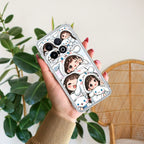 Super Girl Transparent Silicon Case For iQOO 13 5G