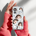 Super Girl Transparent Silicon Case For iQOO 9 SE 5G