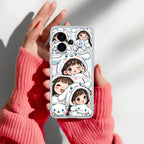 Super Girl Transparent Silicon Case For iQOO Neo 10R 5G