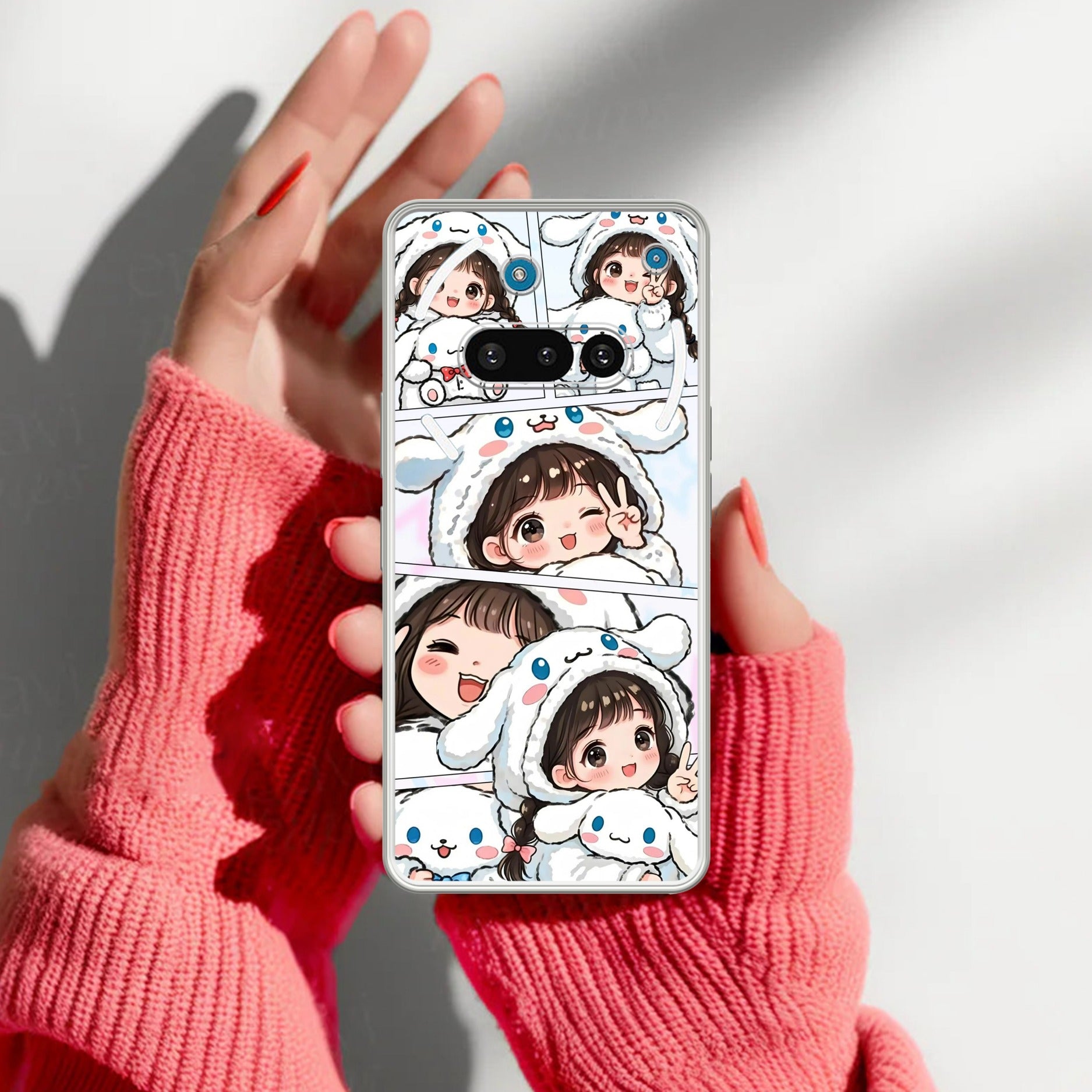 Super Girl Anti Yellow Case For Nothing Phone 3A 5G