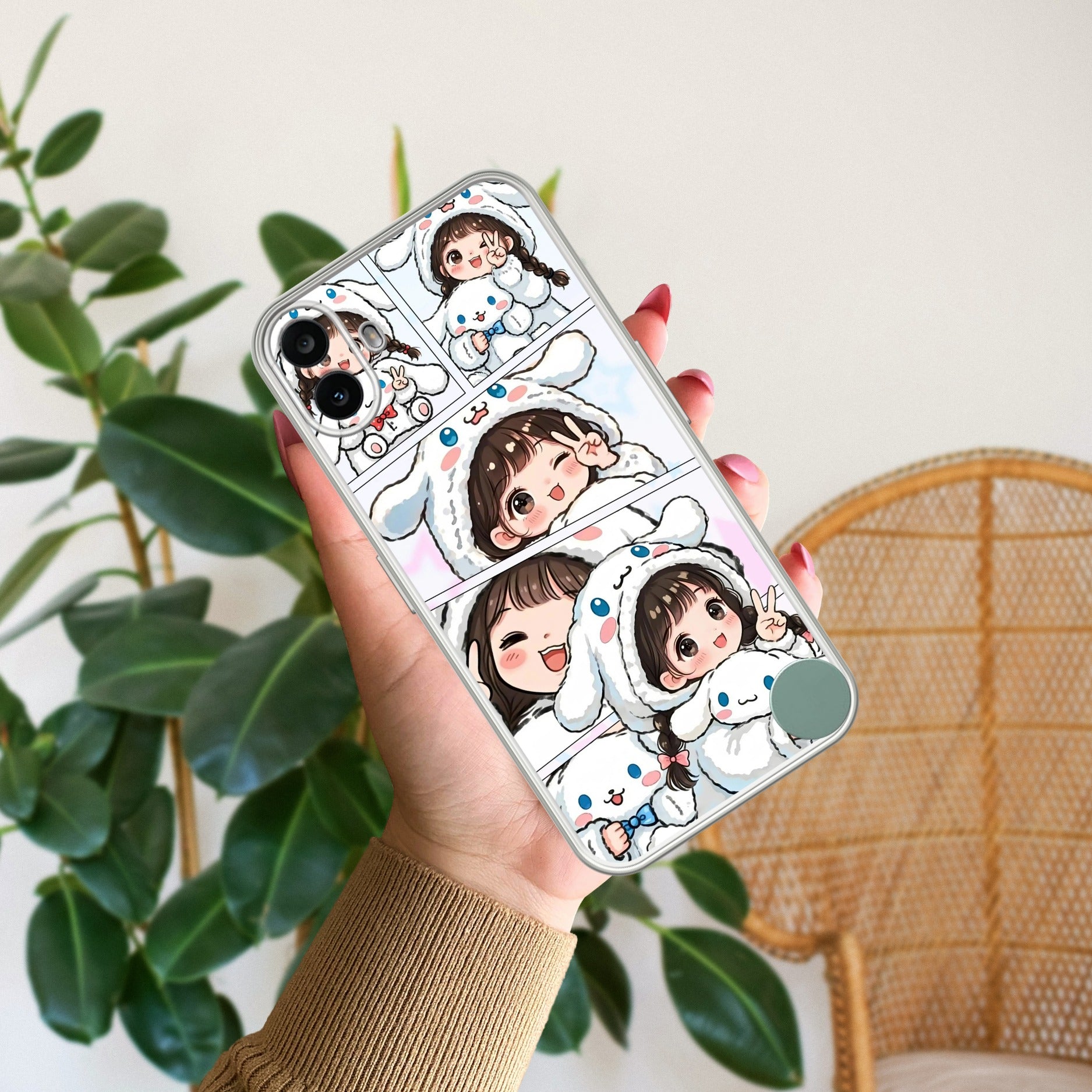 Super Girl Anti Yellow Case For CMF Nothing Phone 1 5G