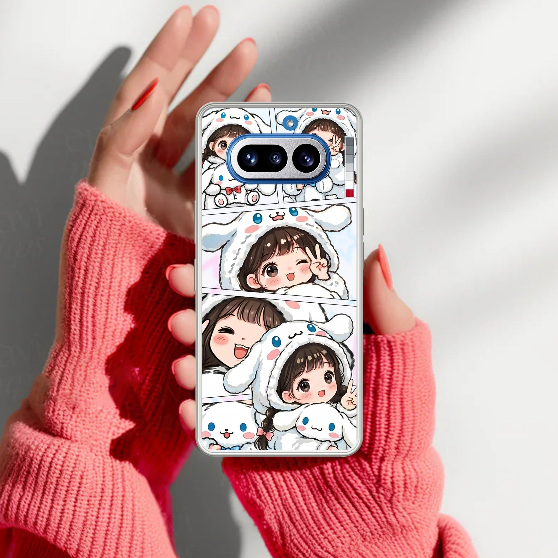 Super Girl Transparent Silicon Case For Nothing Phone 4A 5G