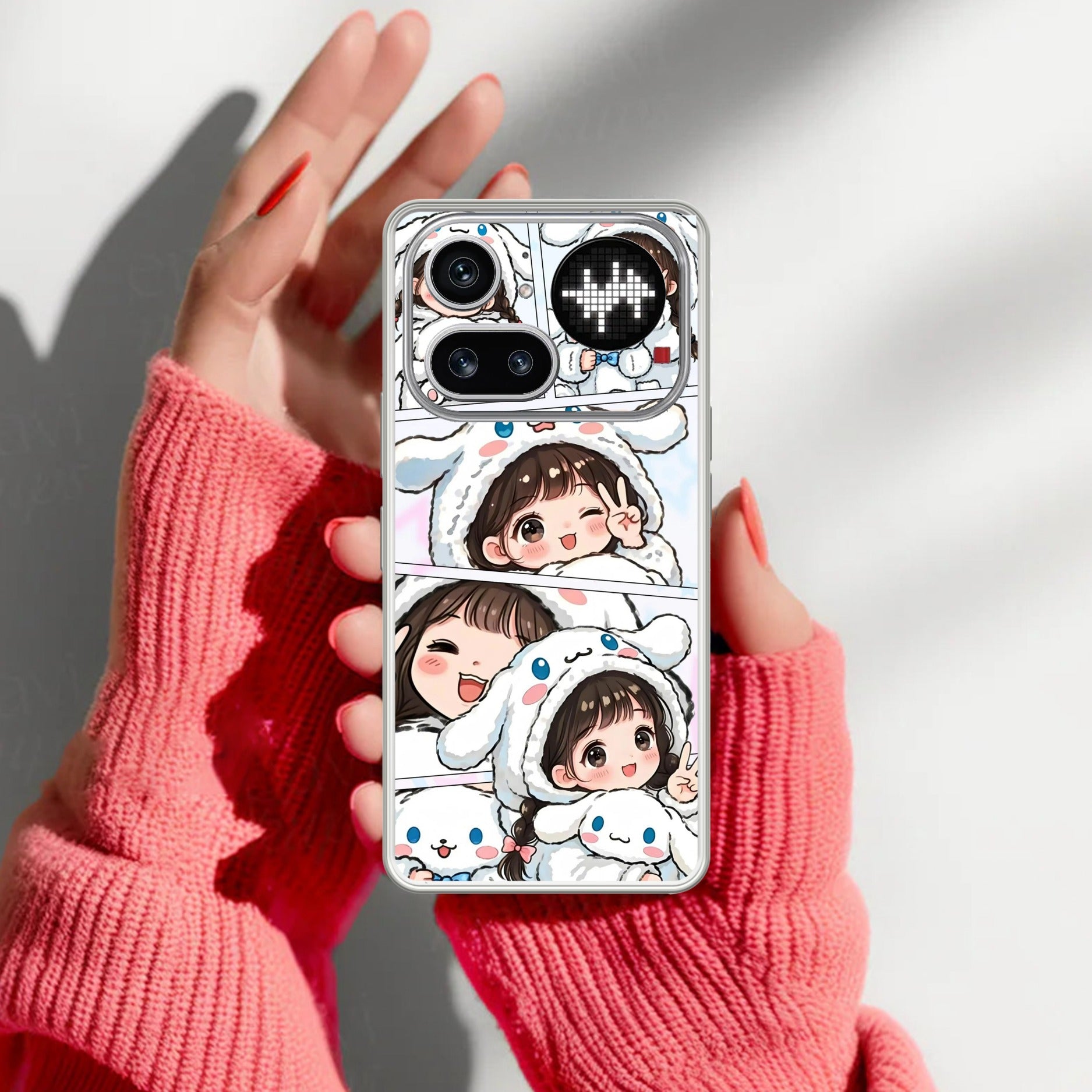 Super Girl Anti Yellow Case For Nothing Phone 4A Pro 5G