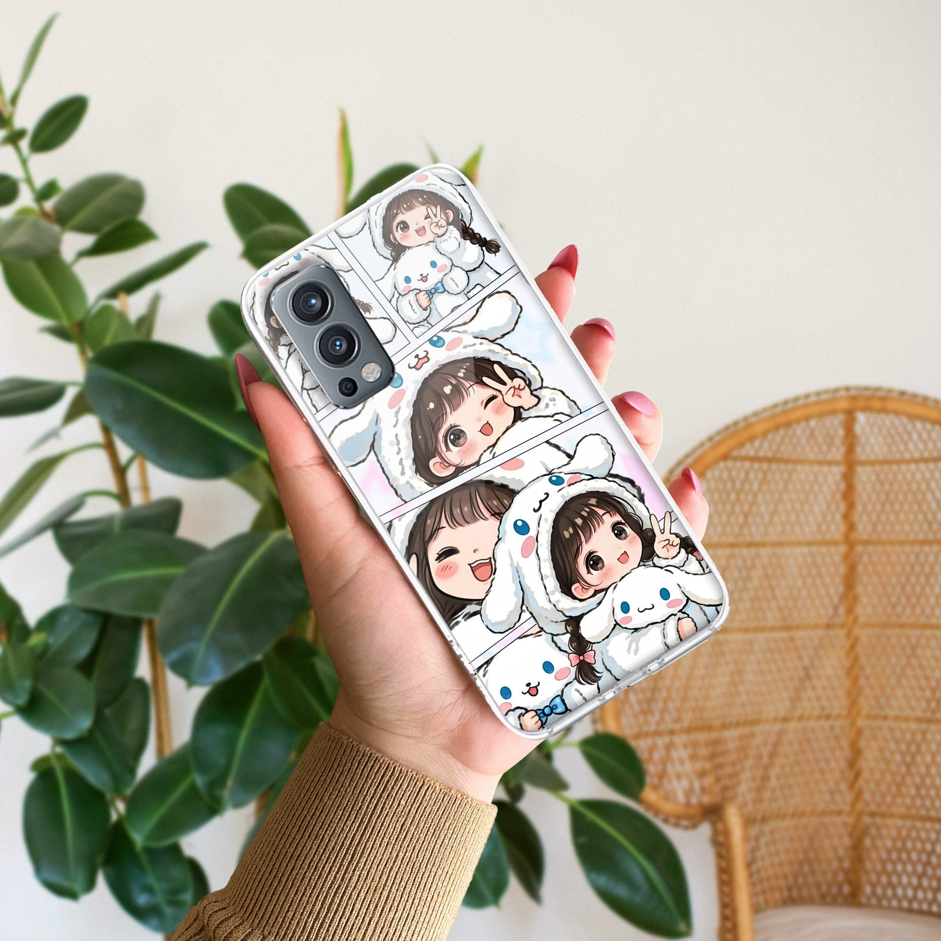 Super Girl Anti Yellow Case For OnePlus Nord 2 5G