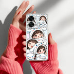 Super Girl Transparent Silicon Case For OnePlus Nord 2T 5G