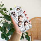 Super Girl Transparent Silicon Case For OnePlus Nord 5 5G