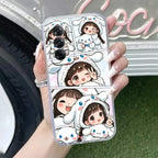Super Girl Anti Yellow Case For Oppo Reno 12 Pro 5G