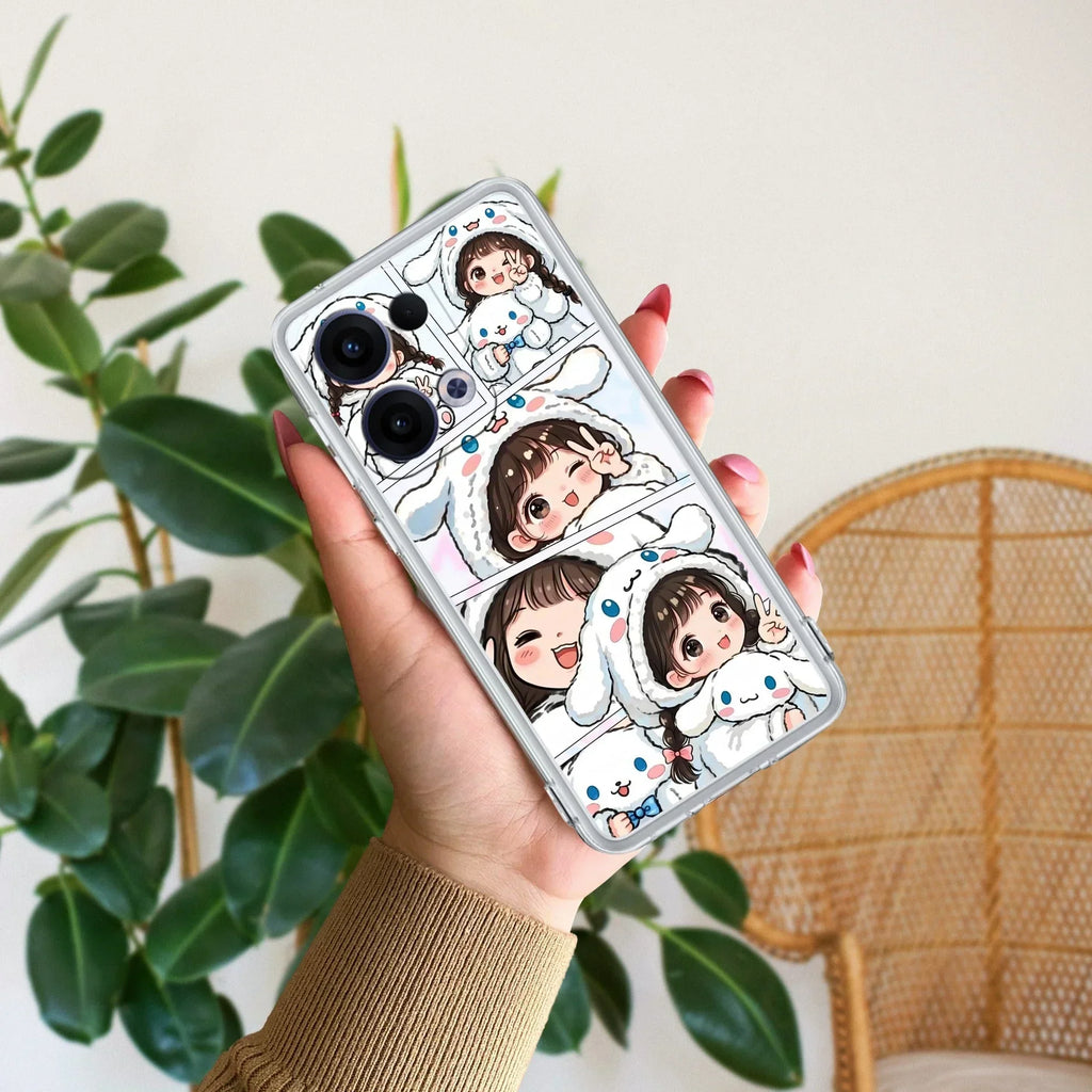 Super Girl Anti Yellow Case For Oppo Reno 13 5G