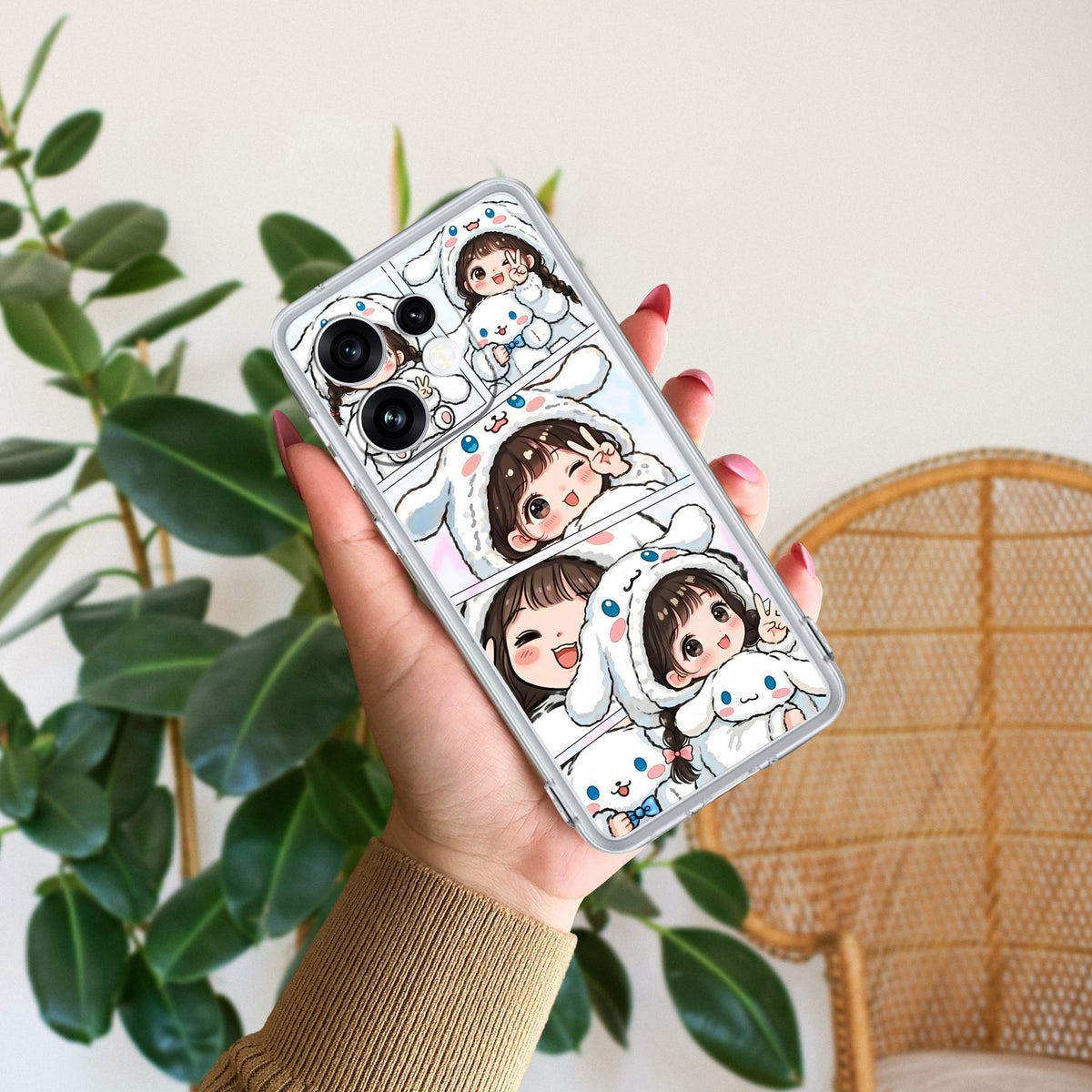 Super Girl Anti Yellow Case For Oppo Reno 16 5G