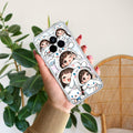 Super Girl Transparent Silicon Case For Realme 14 Pro Plus 5G