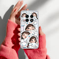 Super Girl Transparent Silicon Case For Realme 14 Pro Lite 5G