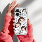 Super Girl Anti Yelllow Case For Realme 14T 5G